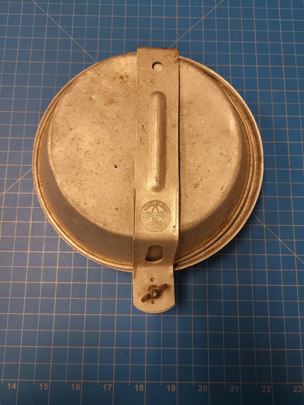 Regal Aluminum Boy Scouts America Mess Kit Vintage Camping Cookware K9R